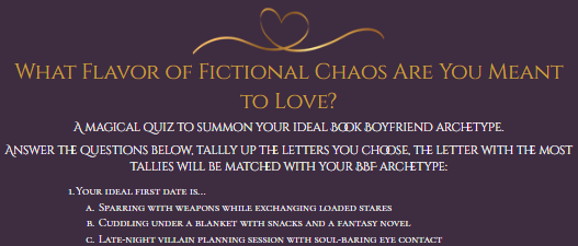 Build Your Book Boyfriend - Romantasy Reader Workbook (Digital Download)